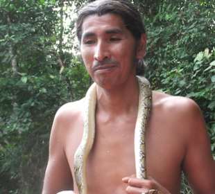 Mogli in seinem Element