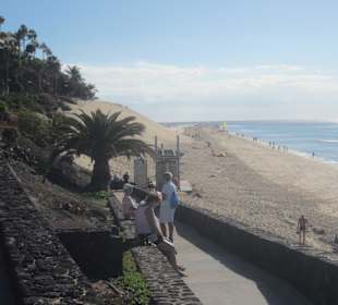 Blick auf den Strand