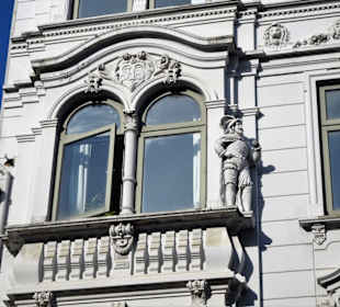 Fassaden in der Flensburger Altstadt