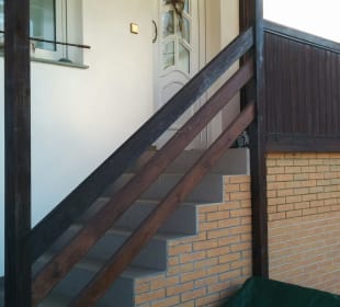 Ferienwohnung Eingang Spreewald Pension Tannenwinkel