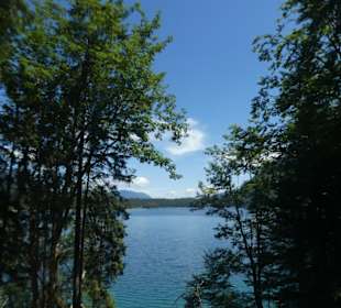 Blick über den Eibsee hinweg