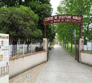 Der Eingang zum Museum des Meisters von Cabestany