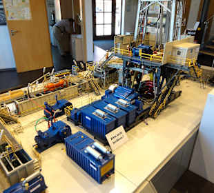 Modell einer Ölförderungsanlage