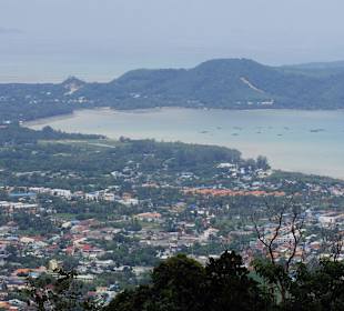 Blick von oben war etwas drüb