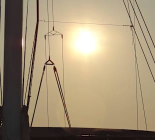 Abendstimmung auf der Schiff