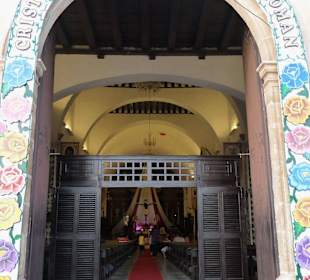 Eine Station der Rundfahrt. Kirche des schw. Chris