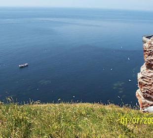 Blick auf den Lummenfelsen