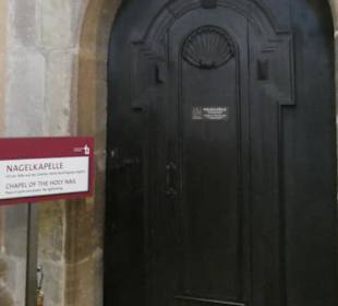 Eingang zur Nagelkapelle