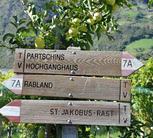 Wandern Parcines / Partschins