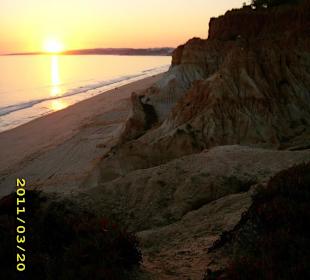 Sonnenuntergang- kitschig, stimmts?