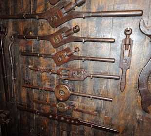 In den historischen Werkstätten des Museums