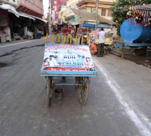 Auf dem Markt von Pushkar unterwegs