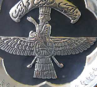 Faravahar - symbol Zoroastrian