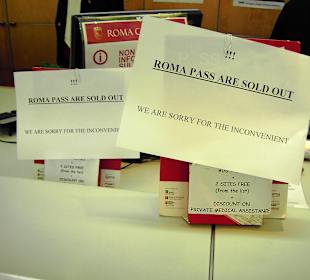 Roma Pass - nicht verfügbar