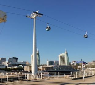 Seilbahn, ehemaliges Expo-Gelände