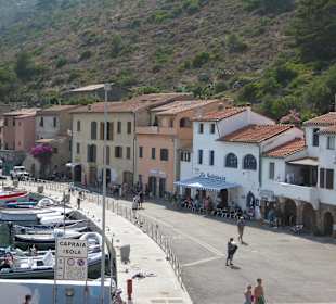 Die Straße am Hafen