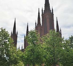 Bei einem Bummel durch die Altstadt von Wiesbaden