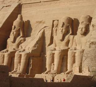 Grandioser Tempel von Abu Simbel