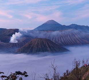 Sonnenaufgang Bromo Vulkan