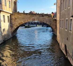 Sicht von der Brücke