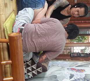 Konzentriert über Stunden hinweg