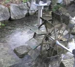 Wasserrad am Glemsbach Glems