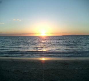 Sonnenuntergang im November