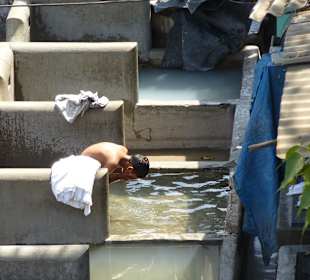 Zentraler Waschplatz