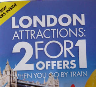London Attractions zum halben Preis!