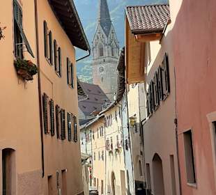 Stadtrundgang Termeno sulla Strada del Vino / Tramin an der 