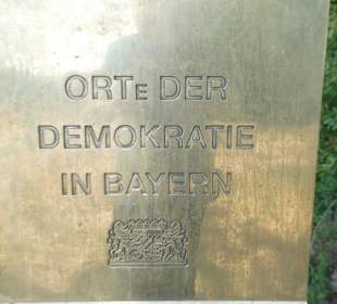 Bei der Konstitutionssäule bei Gaibach