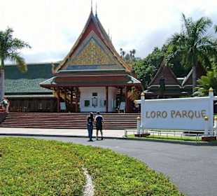 Eingang Loro Parque