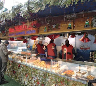 Eine von vielen Verkaufsbuden