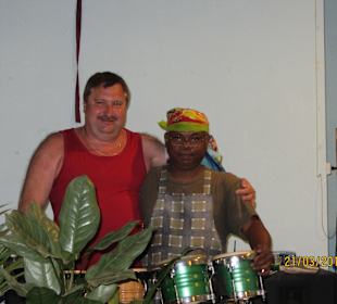 - zu zweit trommelt sich´s besser