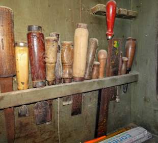 In der Stellmacherei des Dörpmuseum Münkeboe