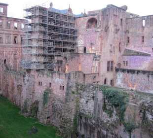 Schloss Heidelberg Weihnachtsmarkt