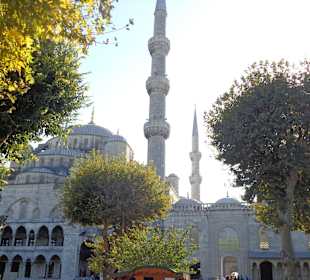Hinterer Teil der Moschee
