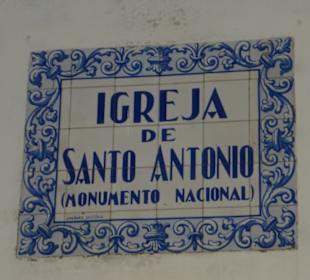 Igreja de Santo António: Schild an der Kirche