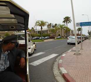 Mit der Little Train durch Agadir