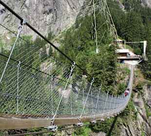 Hängebrücke Handeck - Gelmerbahn