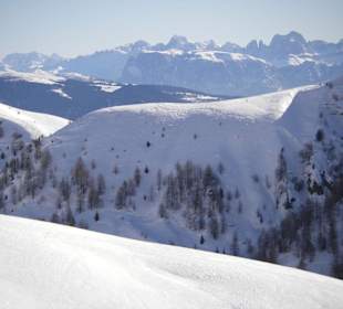 Blick auf die Dolomiten