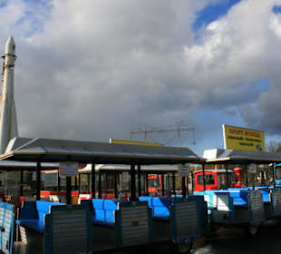 Endhaltestelle der Mini- Trains
