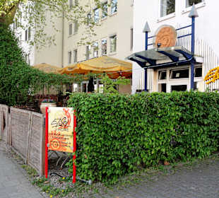 Das "El Sol" von der Straße aus gesehen