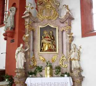 Nebenaltäre der Wallfahrtskirche Gügel