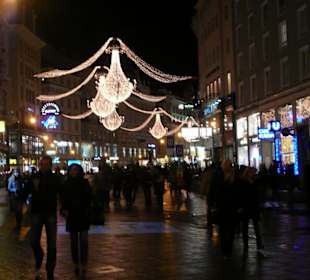 Der Graben, Einkaufsstraße zur Weihnachtszeit