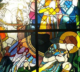 Witraże w Kaplicy Zamkowej