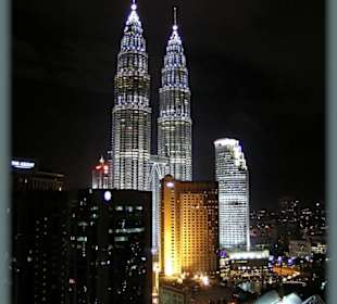 Twin Towers by Night