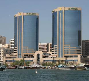 Die Twin Towers am Creek von Dubai