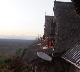 Unser Zimmer im Hill, wo gibt es so einen Ausblick