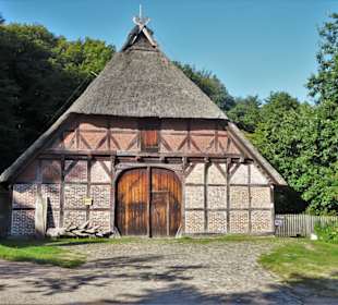 Historischer Bauernhof im Freilichtmuseum